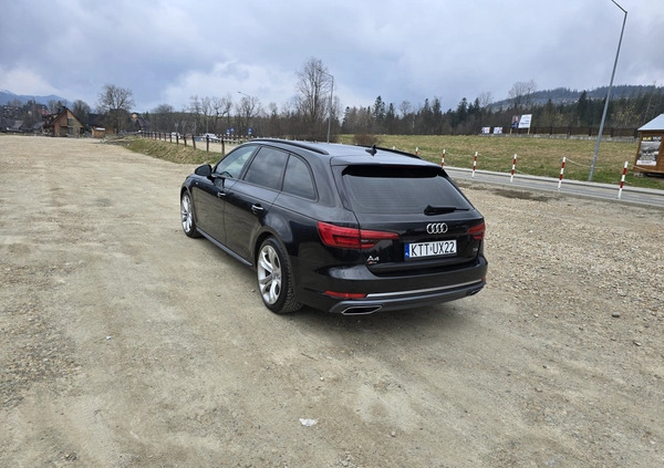 Audi A4 cena 64900 przebieg: 61000, rok produkcji 2016 z Zakopane małe 137